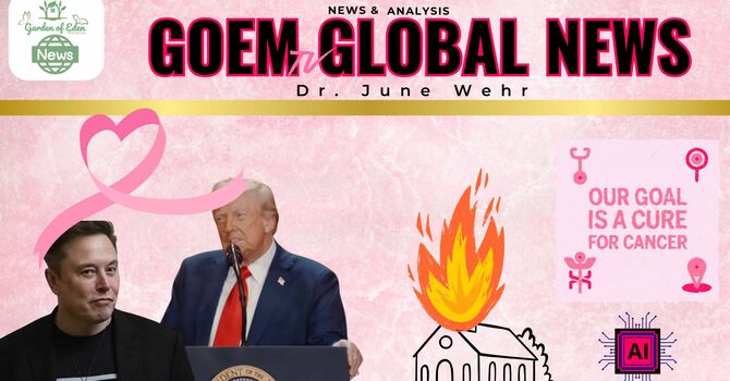 Christianity in Attack, Musk, Trump, Cancer Miracle for Children - AI Style & More image
