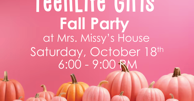 Teen Life Girl Fall Party 