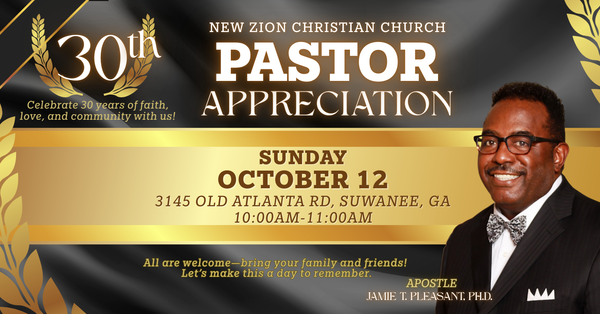 Pastor Appreciaton Day