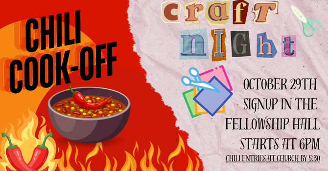 Chili Cook-Off/Craft Night