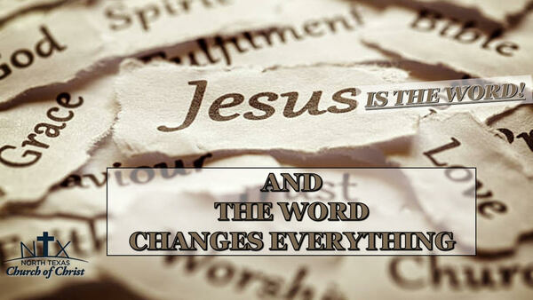 Jesus is the Word