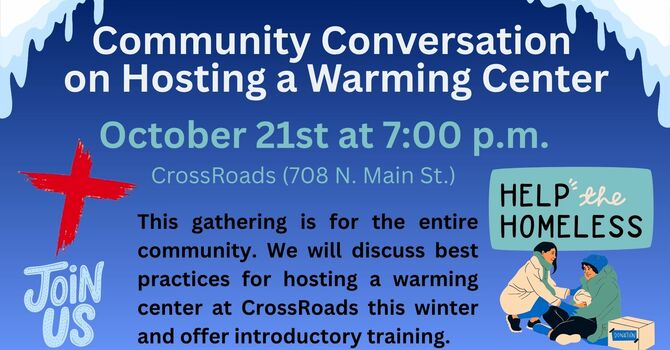 Community Conversation on Hosting a Warming Center