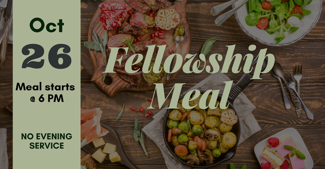 Fellowship Meal