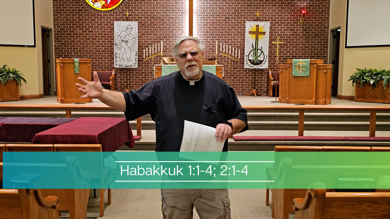 Habakkuk 1:1-4; 2:1-4