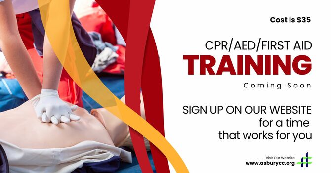 CPR/First Aid Training Available image