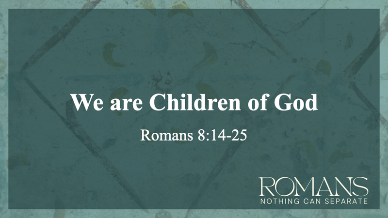 We are Children of God
