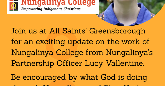 Nungalinya College Visit at All Saints'