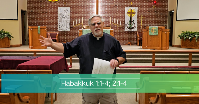 Habakkuk 1:1-4; 2:1-4
