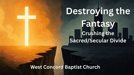 Destroying The Fantasy: Crushing The Sacred/Secular Divide