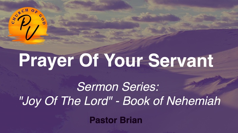 Prayer of Your Servant