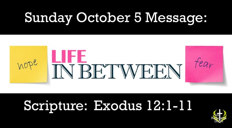 Sunday October 5 Worship Service