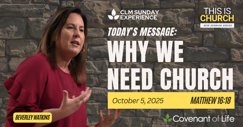 Why We Need Church