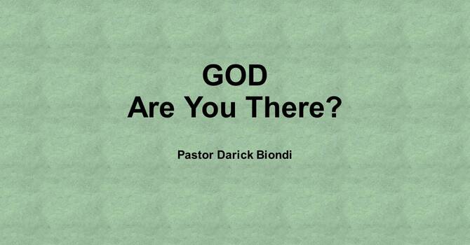 GOD, Are You There?