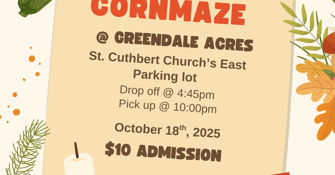 Youth Group Corn Maze Outing