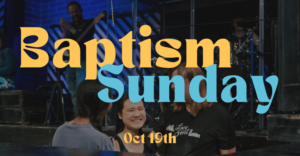 Baptism Sunday