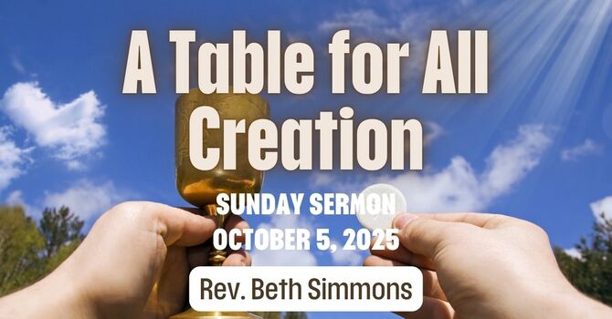 A Table for All Creation
