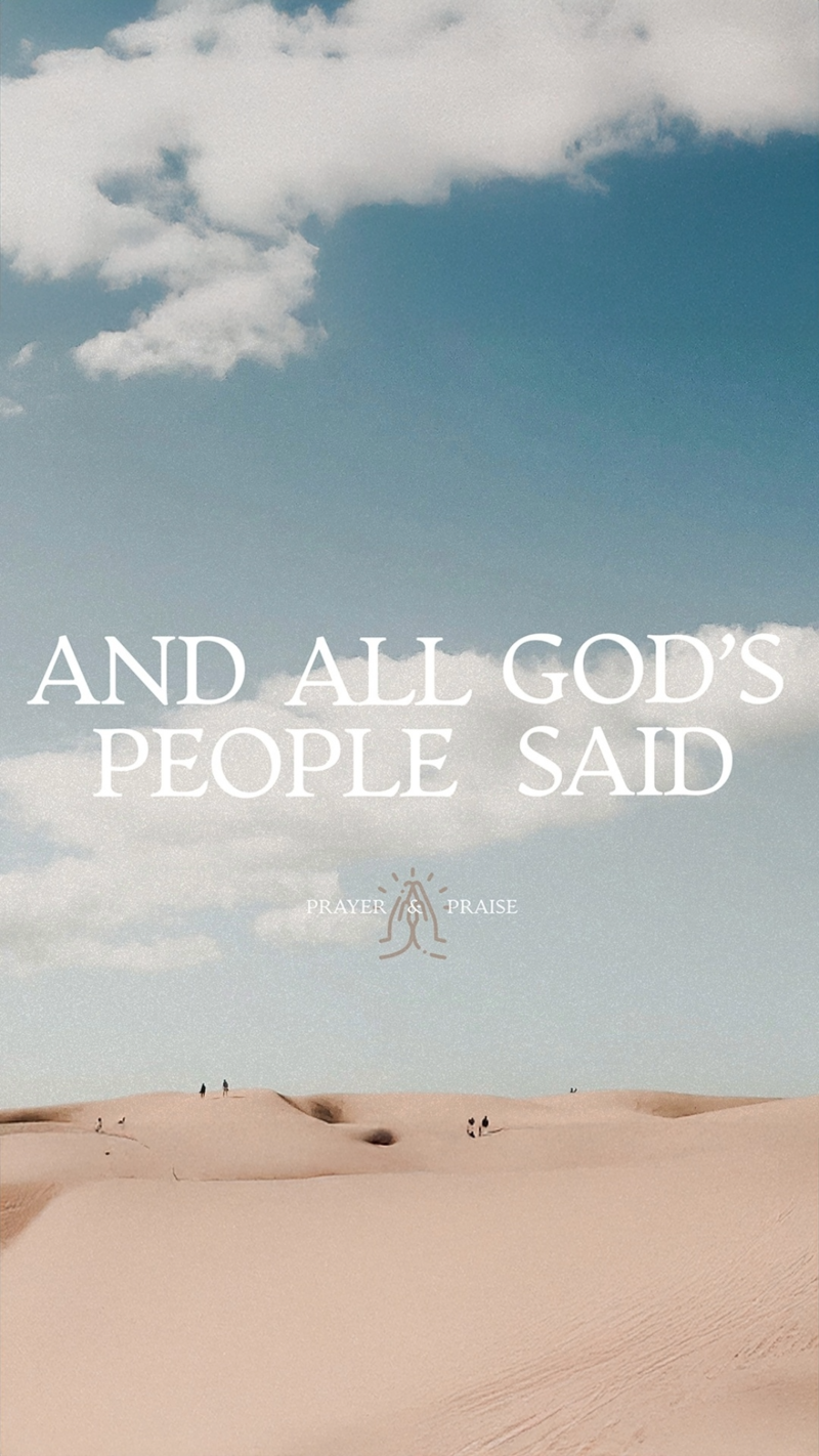 The Prayer of Thanksgiving