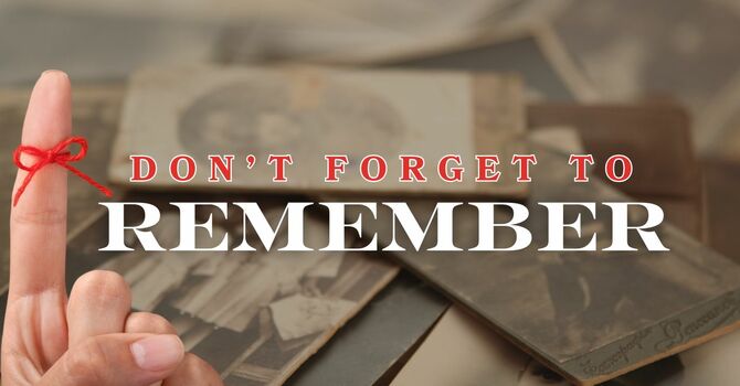 Don't Forget to Remember (68th Homecoming)