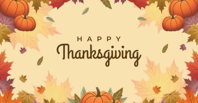 HARVEST THANKSGIVING, OCTOBER 12, 2025 image