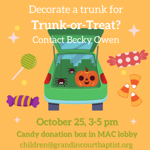 Trunk or Treat
