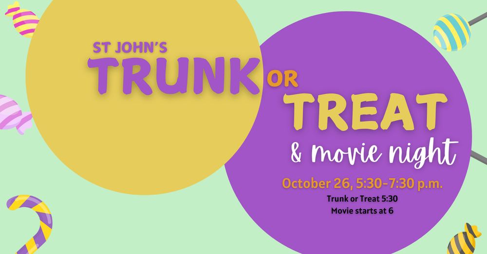 Trunk or Treat and Movie Night
