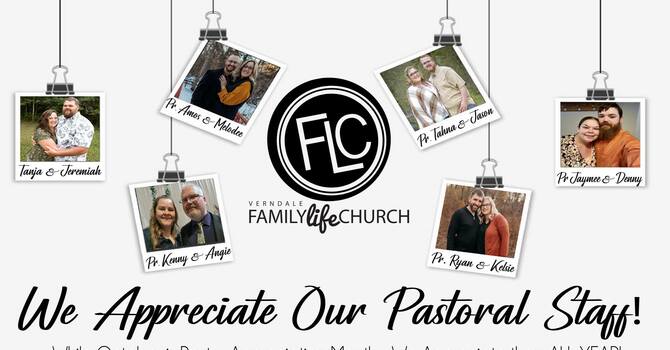 Pastor Appreciation Month