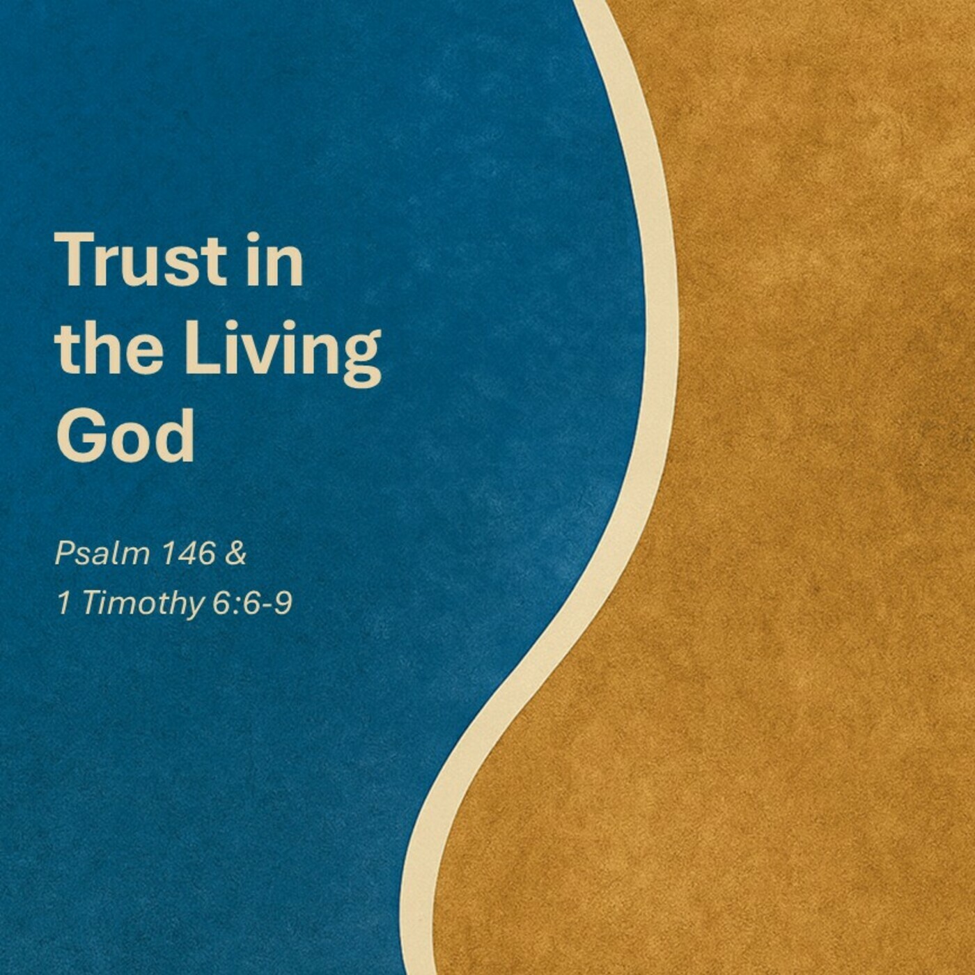 Trust in the Living God episode artwork