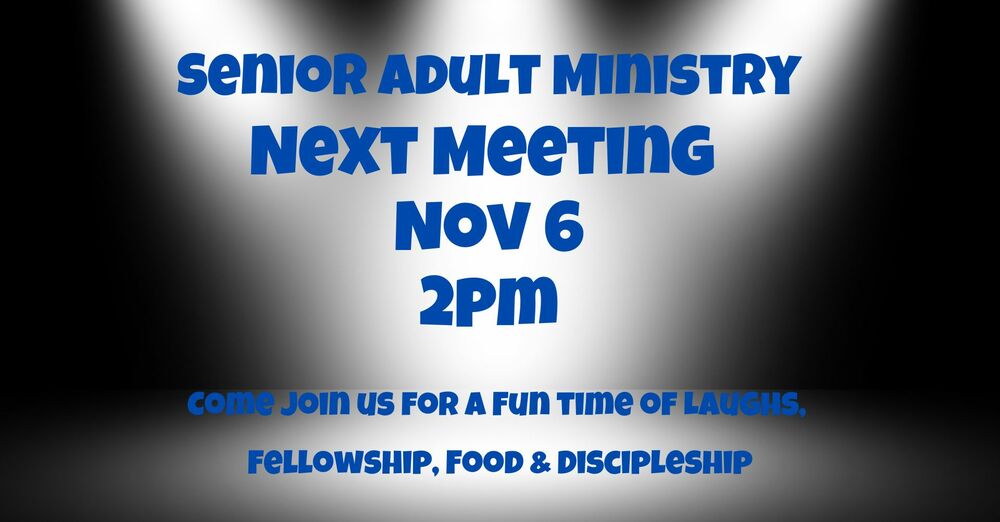 Senior Adult Ministry