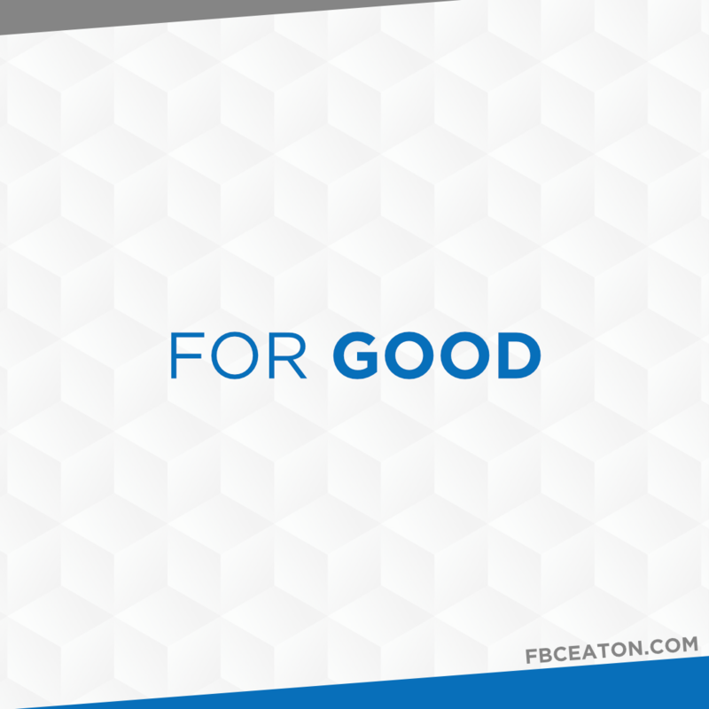 For Good