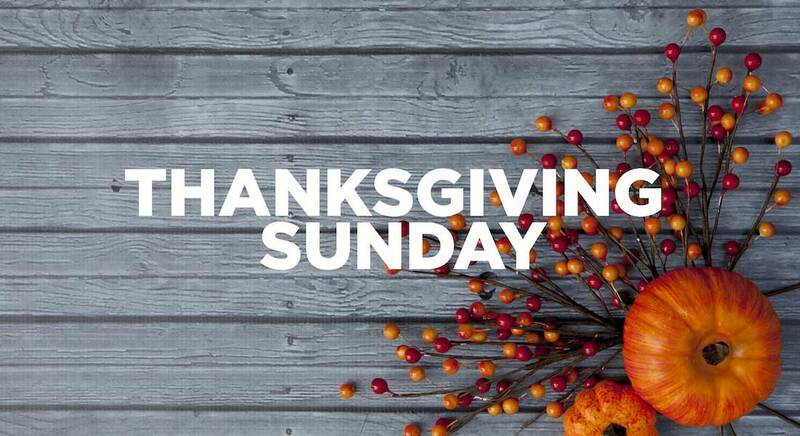 Thanksgiving Sunday