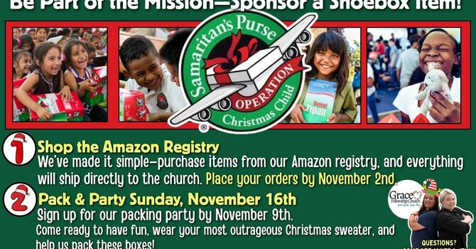 Ugly Sweater Contest & Packing Party
