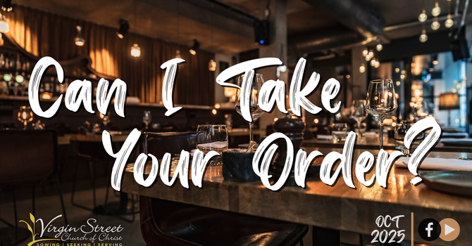 "Can I Take Your Order?"