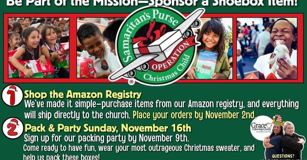 Ugly Sweater Contest & Packing Party