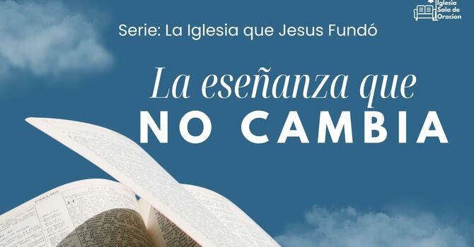 La enseñanza que NO cambia