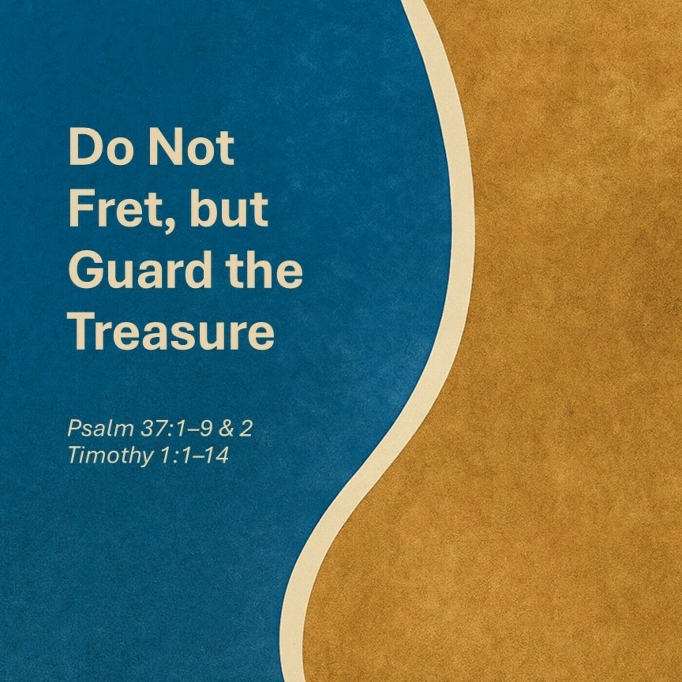 Do Not Fret, but Guard the Treasure episode artwork