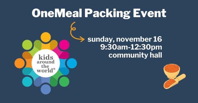 OneMeal Packing Event