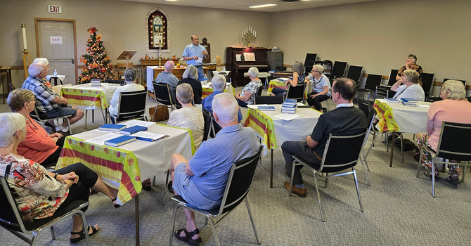 Talking in church: A learning service