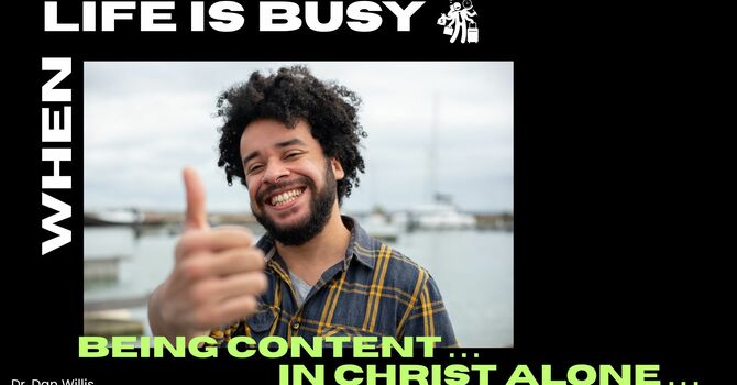 Contentment... “Why God is All You Need!