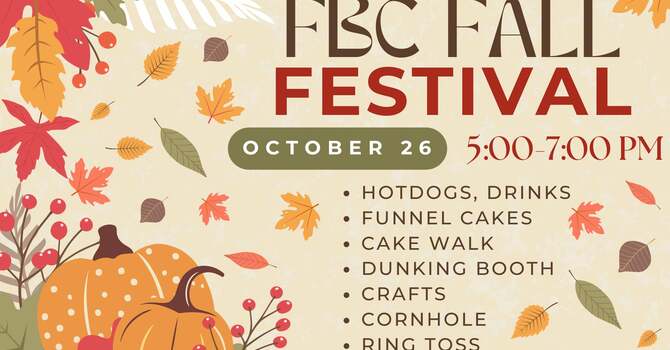 FBC Fall Festival