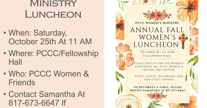 Ladies Fall Luncheon