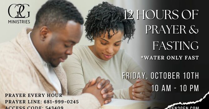 12 HOURS OF PRAYER & FASTING image