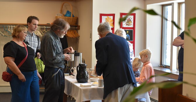 Coffee Hour Stewardship Discussion