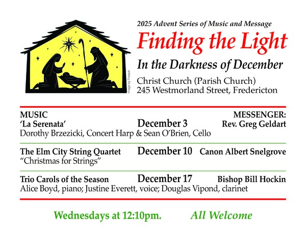 Advent series in Fredericton