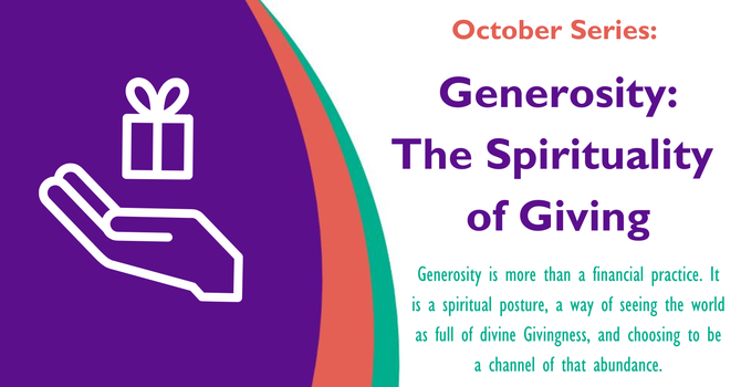 Generosity is a Holy Rebellion
