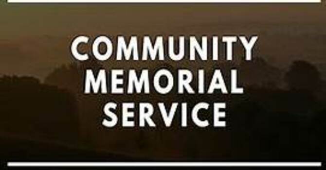 Annual Community Memorial Service image