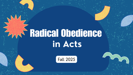 Radical Obedience in Book of Acts