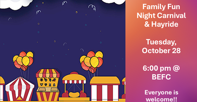 Family Fun Night Carnival and Hay Ride