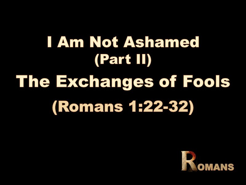 The Exchanges of Fools