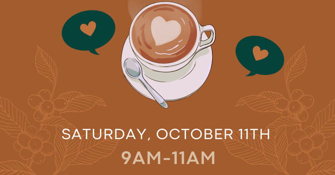 Coffee with a Cop this Saturday!