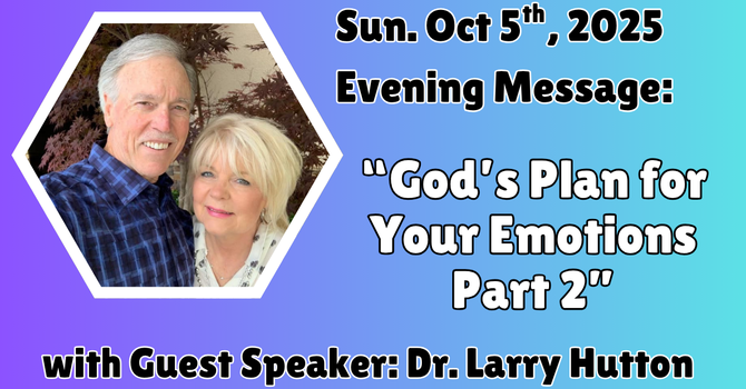 God's Plan for Your Emotions Part 2
